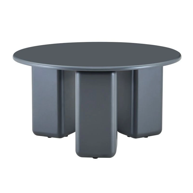 Chunky Leg Modernong Round Coffee Table